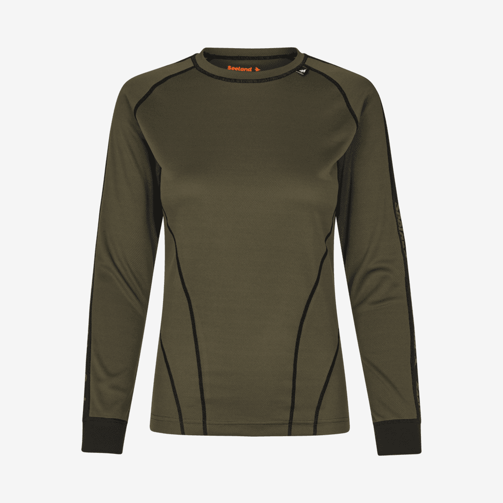 Seeland - Crest Lea Baselayer (sæt) (Grape Leaf) - M
