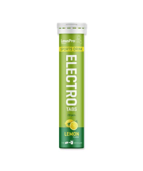 LinusPro Electrolyt tabs Lemon 20 stk