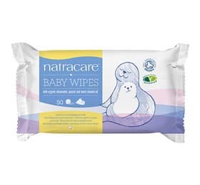 Natracare baby vådservietter 50 stk