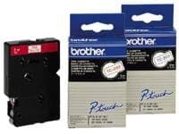 Brother TC-501 12 mm Sort på Blå 7,7 m