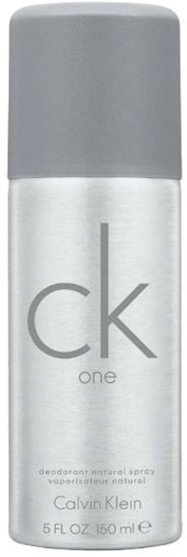 Calvin klein deodorant naturals spray CK one 150ml