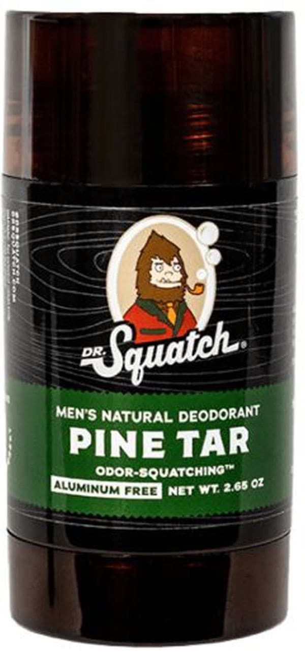 Dr. Squatch men's natural deodorant pine tar 75g
