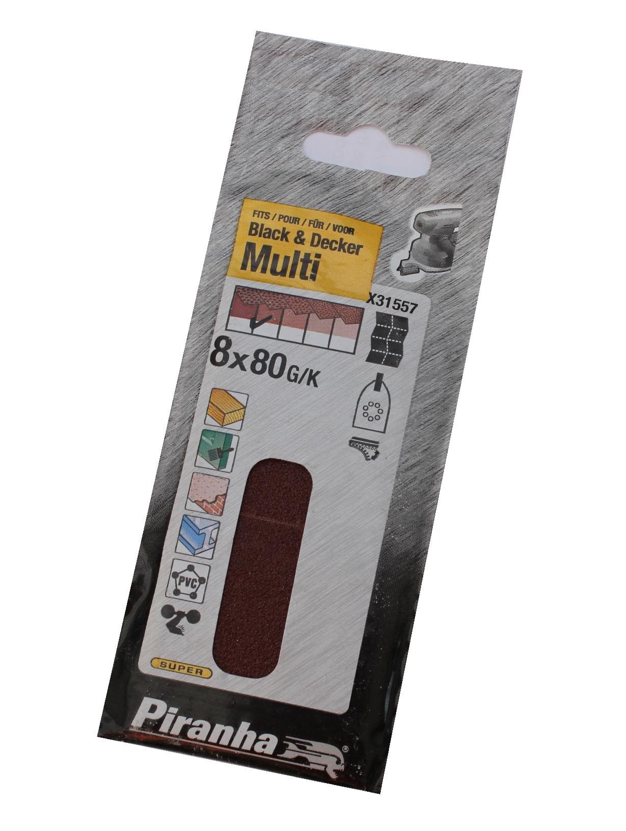 Piranha Multi 8 stk korn 80 model X31557