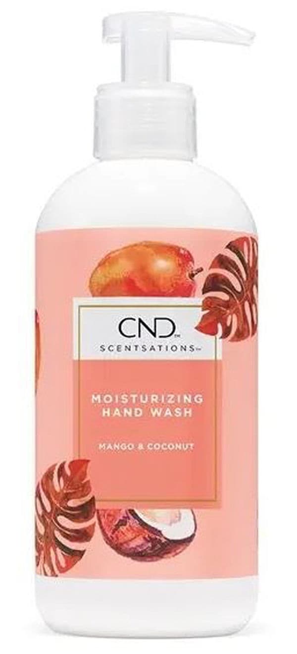 CND scentsations moisturizing hand wash mango coconut scented 390ml