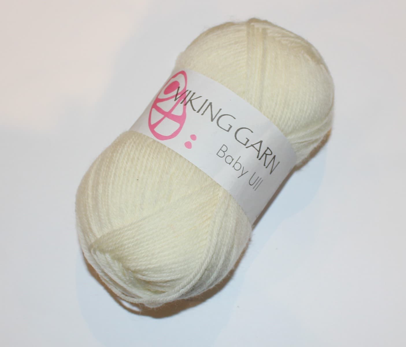 Viking Garn Baby Ull - Natur farve 302, 50 gram