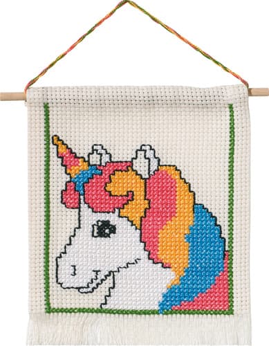 Broderi Kit - My First Kit Enhjørning Ansigt