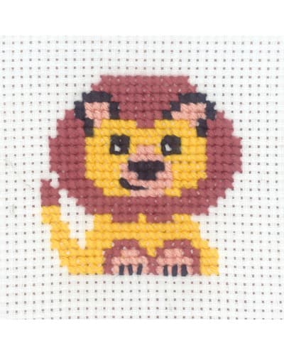 Broderi kit - Løve