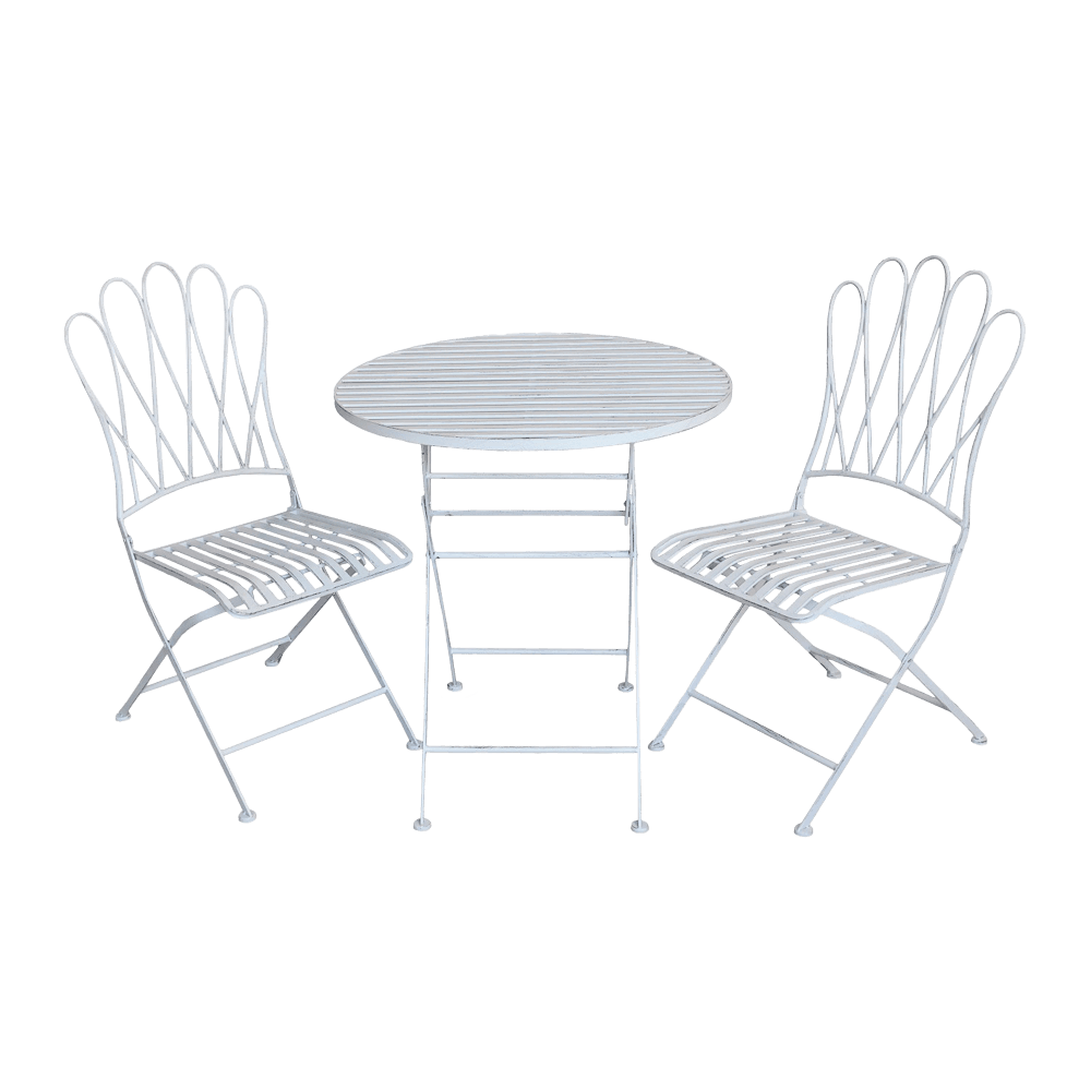 Chic Antique CAFÈSÆT i metal