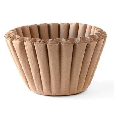 Skålfilter Catersource Ø250/90 mm ubleget, 1000 stk.