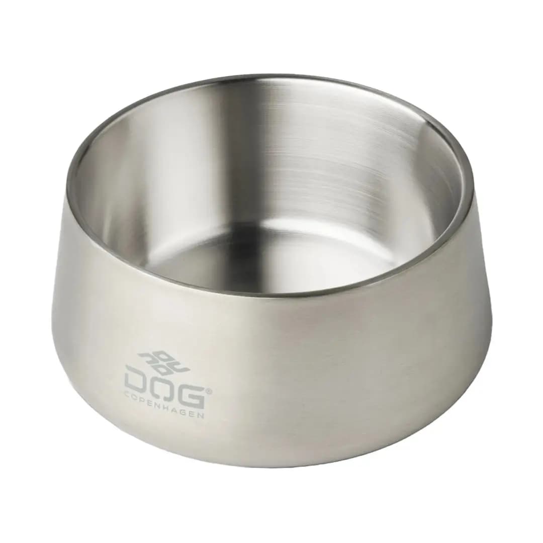 Dog Copenhagen Vega Mad- & Vandskål Børstet Stål - 1400 ml
