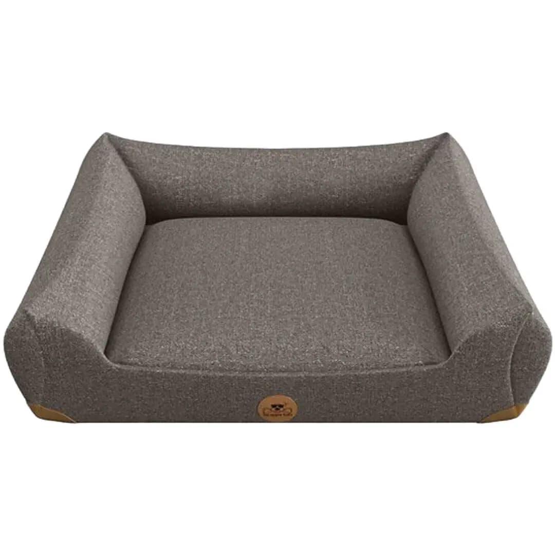 Swaggin Tails Sömnig Luksus Hundeseng Space Grey - Stor