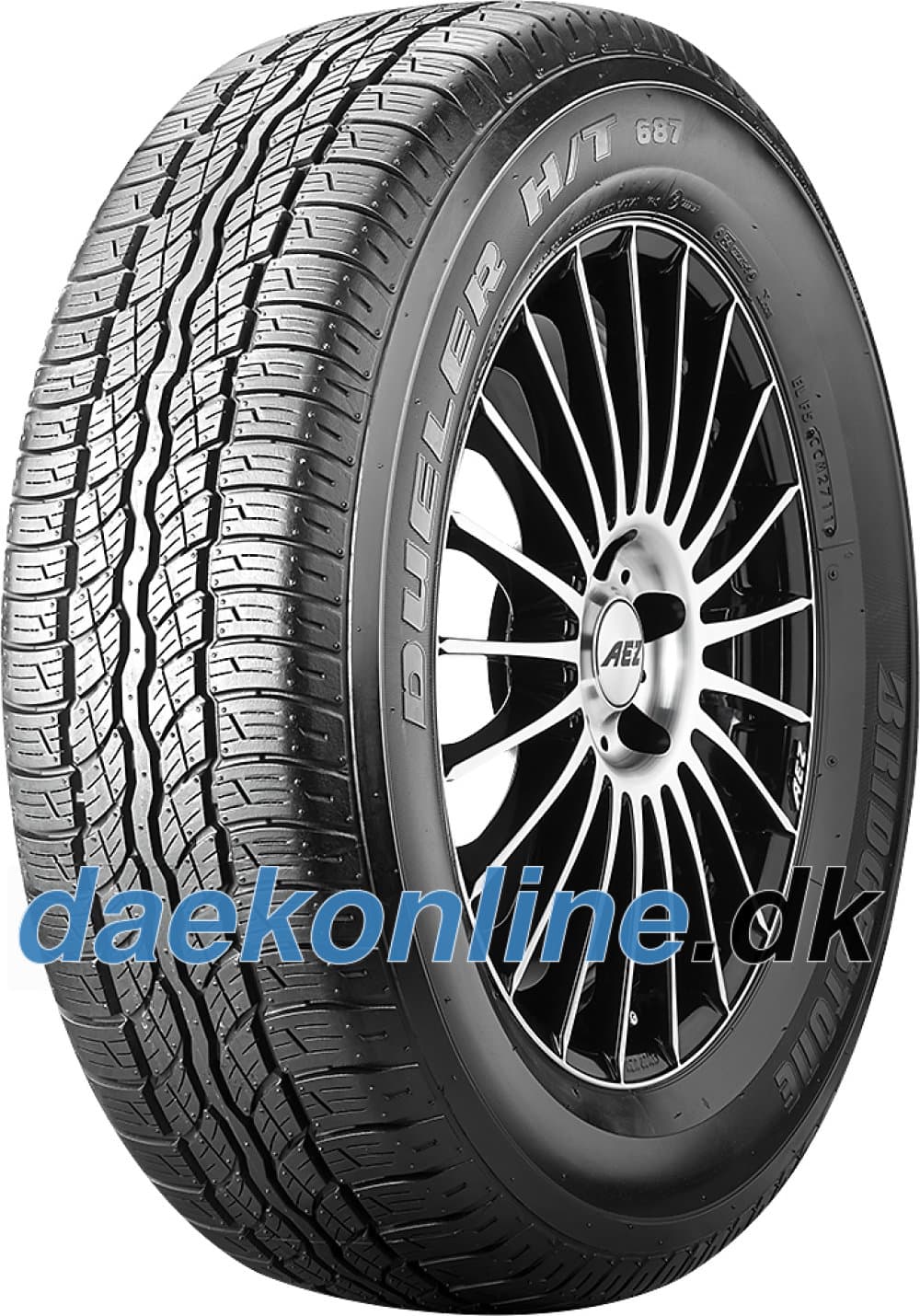 Bridgestone Dueler H/T 687 ( 225/65 R17 102H EVc )