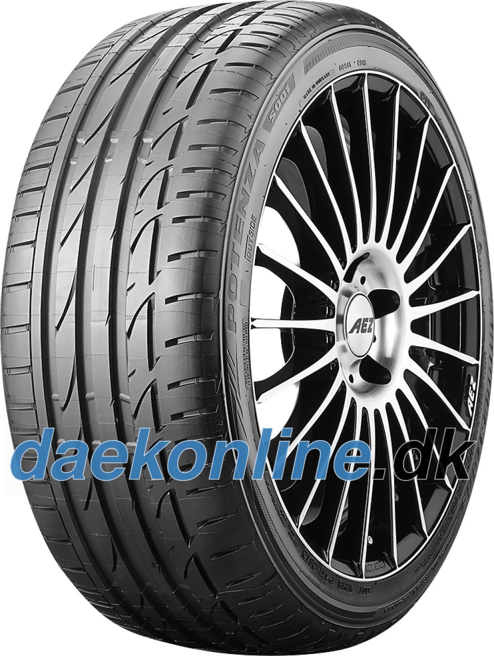 Bridgestone Potenza S001 RFT ( 225/40 R18 92Y XL *, EVc, med fælgbeskyttelse (MFS), runflat )