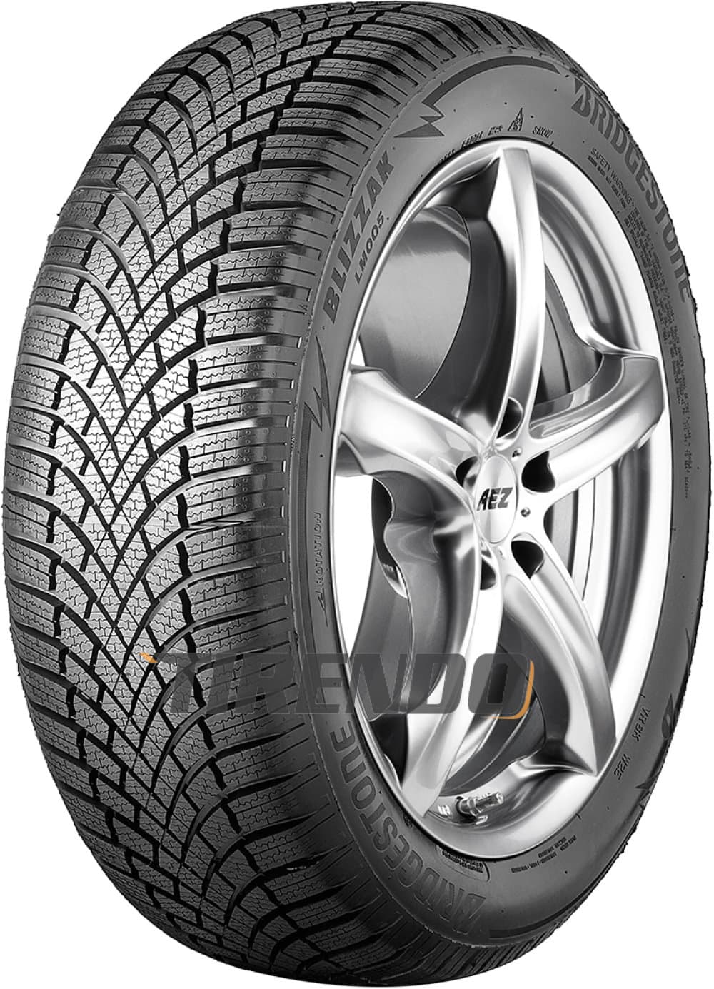 Bridgestone Blizzak LM 005 ( 275/40 R20 106V XL EVc, med fælgbeskyttelse (MFS) )