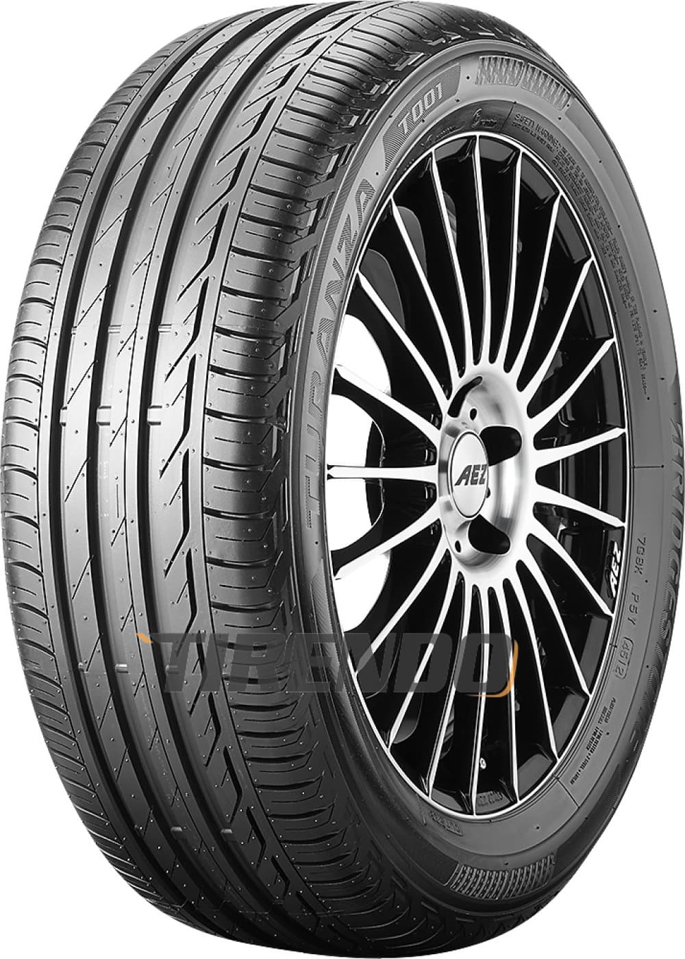 Bridgestone Turanza T001 ( 215/45 R16 90V XL AO, EVc )