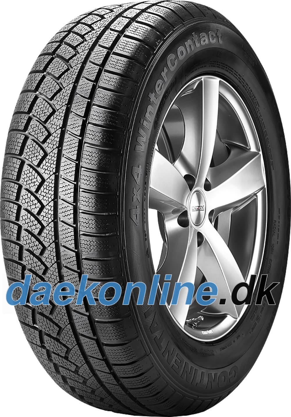 Continental 4X4 WinterContact ( 235/65 R17 104H, MO, med liste )