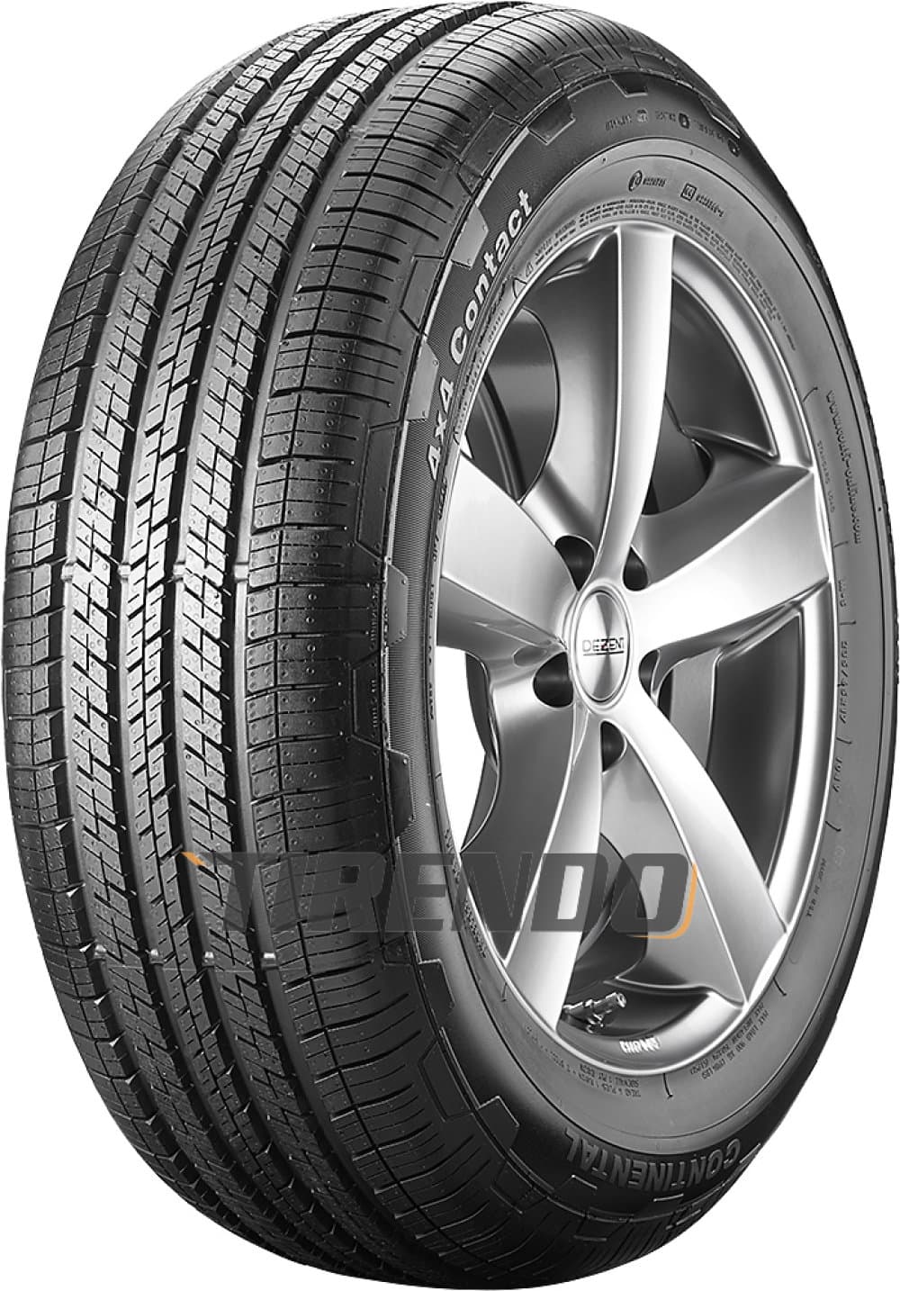 Continental 4X4 Contact ( 275/55 R19 111H, MO, Med fælgribbe, med liste )