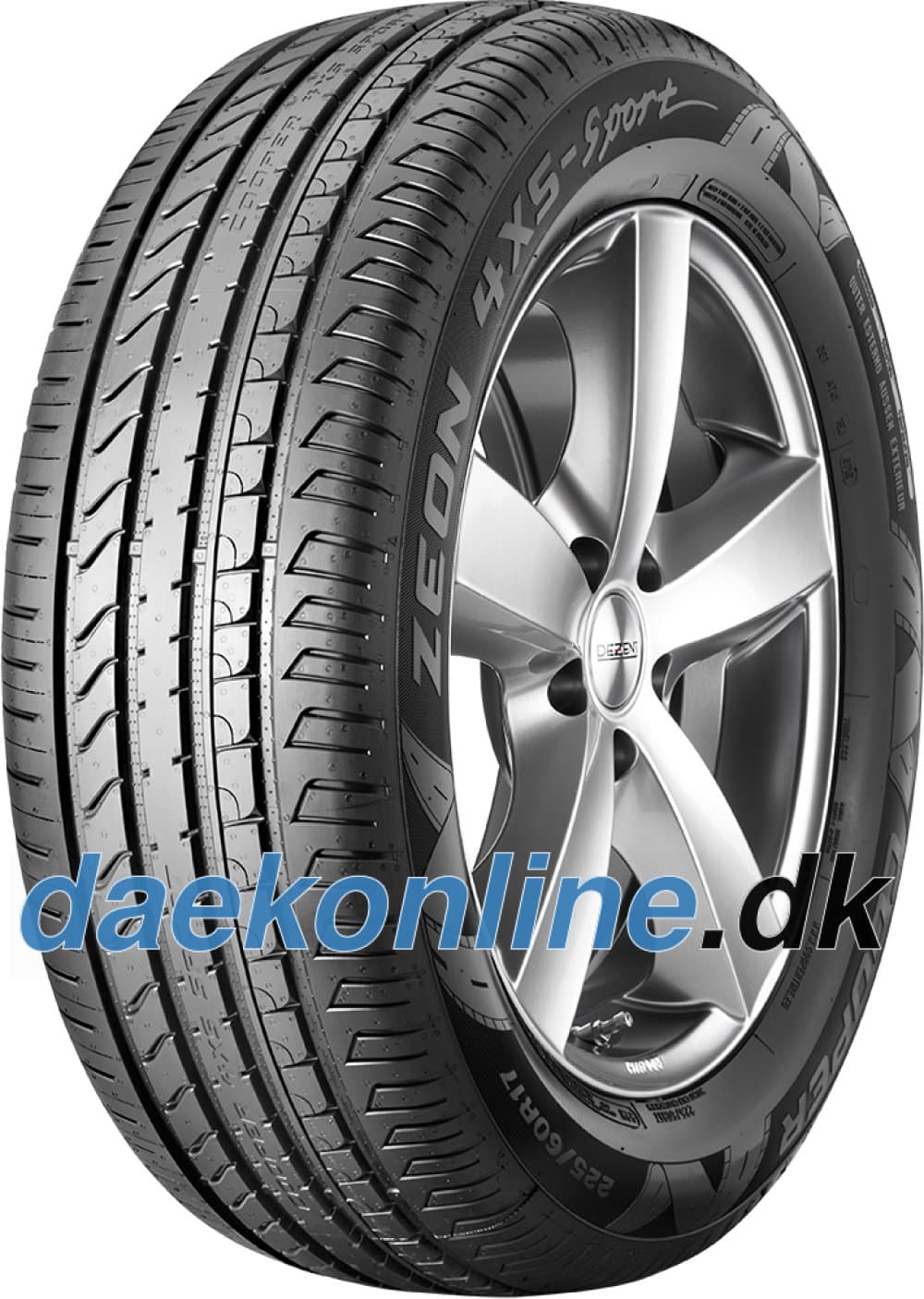 Cooper Zeon 4XS Sport ( 225/45 R19 96Y XL Beskyttelse til fælgens horn )