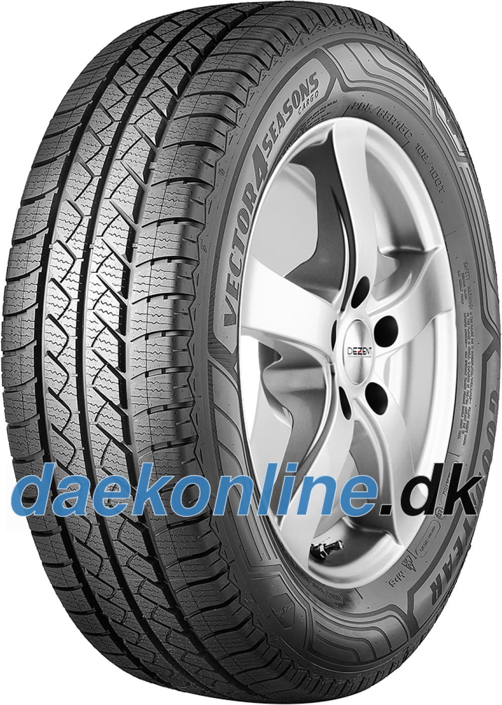 Goodyear Vector 4Seasons Cargo ( 215/60 R17C 104/102H 6PR EDR )
