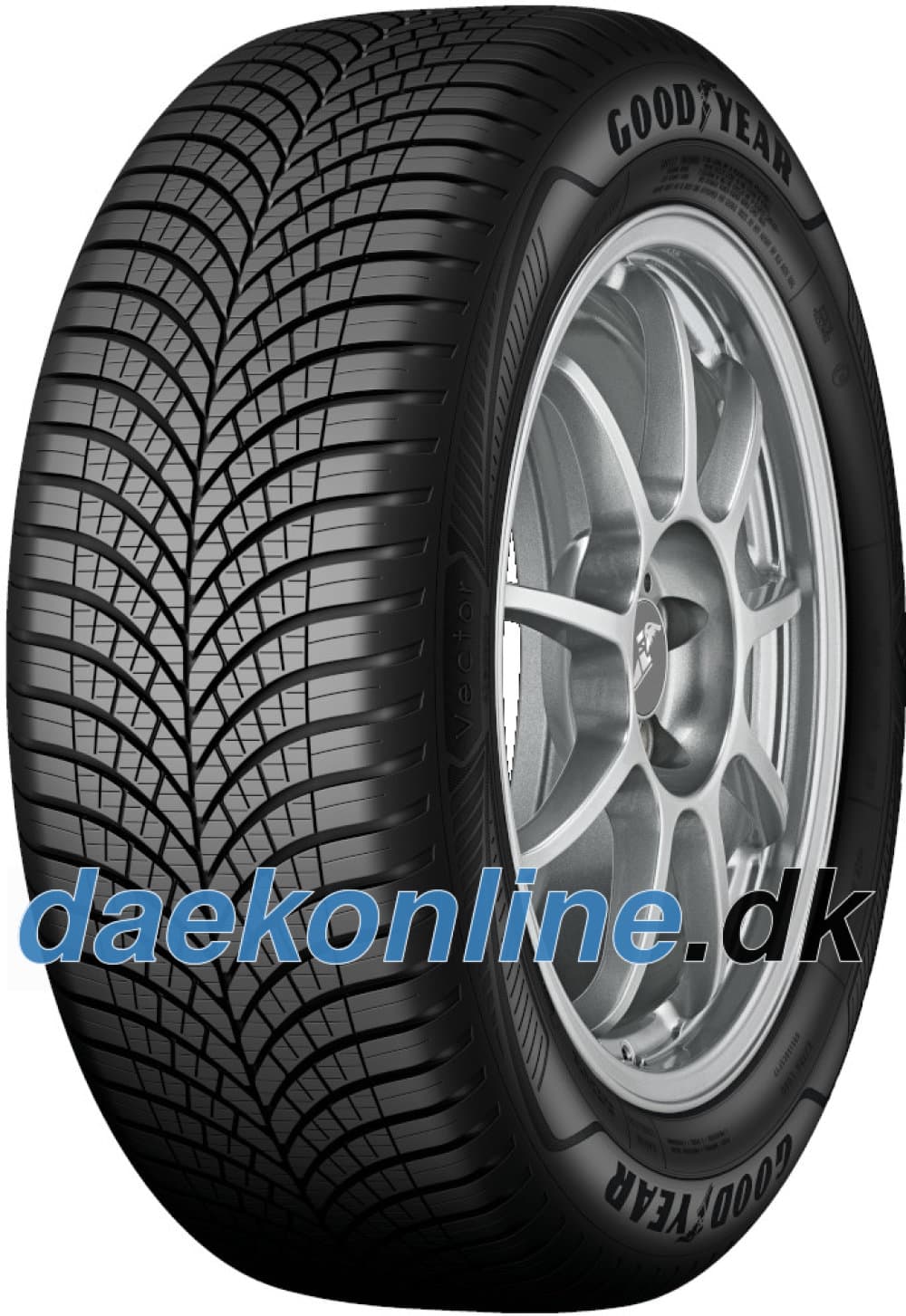 Goodyear Vector 4 Seasons Gen-3 ( 225/45 R18 95W XL EVR, med fælgbeskyttelse (MFS) )