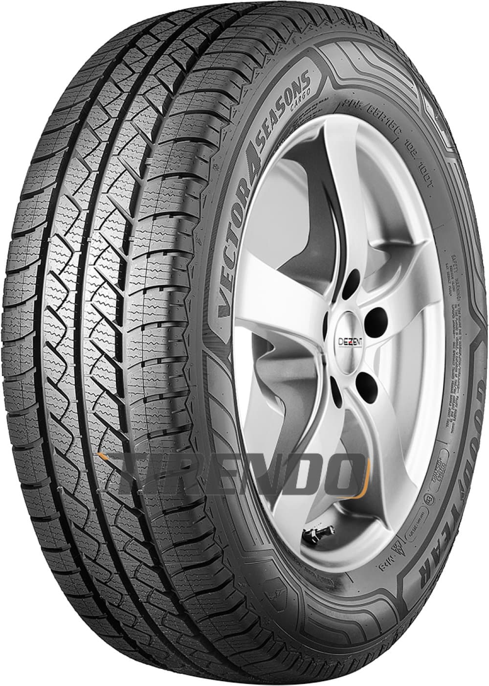 Goodyear Vector 4Seasons Cargo ( 215/60 R17C 104/102H 6PR EDR )