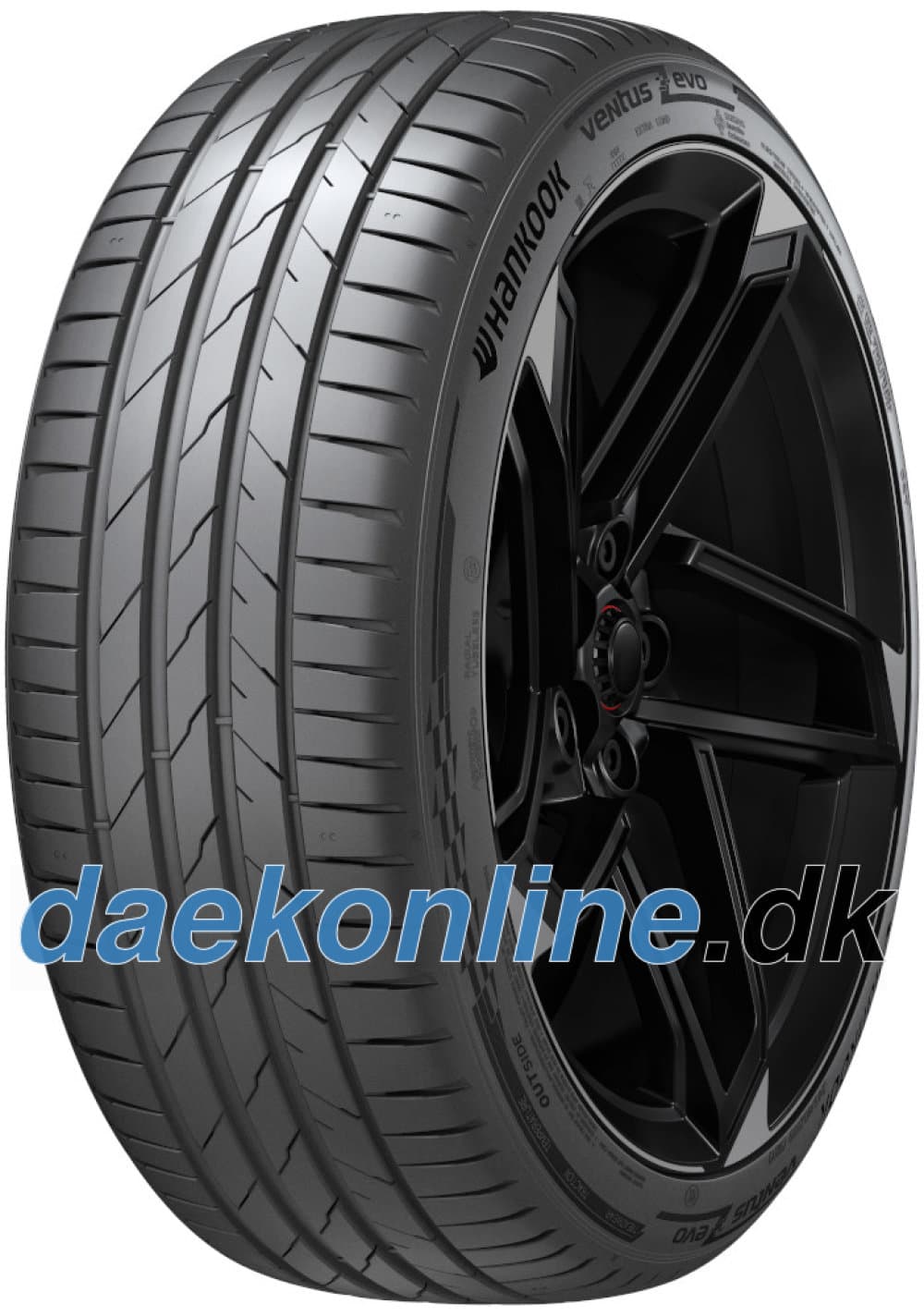 Hankook Ventus evo K137A ( 225/40 ZR20 94Y XL 4PR SUV, med fælgbeskyttelse (MFS) SBL )