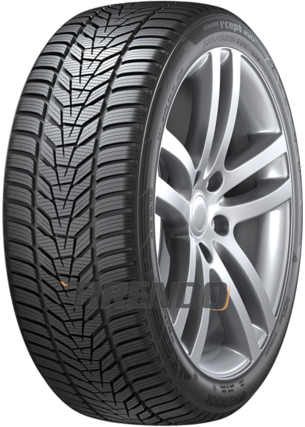 Hankook Winter i*cept evo3 W330 ( 255/50 R21 109H XL 4PR, med fælgbeskyttelse (MFS) SBL )