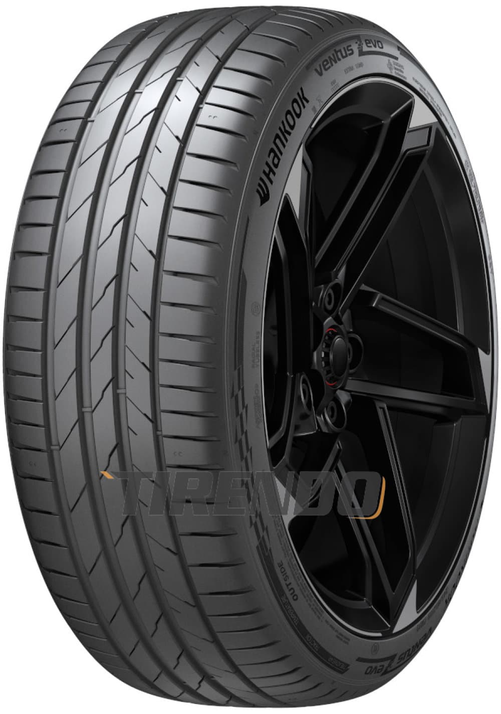 Hankook Ventus evo K137A ( 225/40 ZR20 94Y XL 4PR SUV, med fælgbeskyttelse (MFS) SBL )