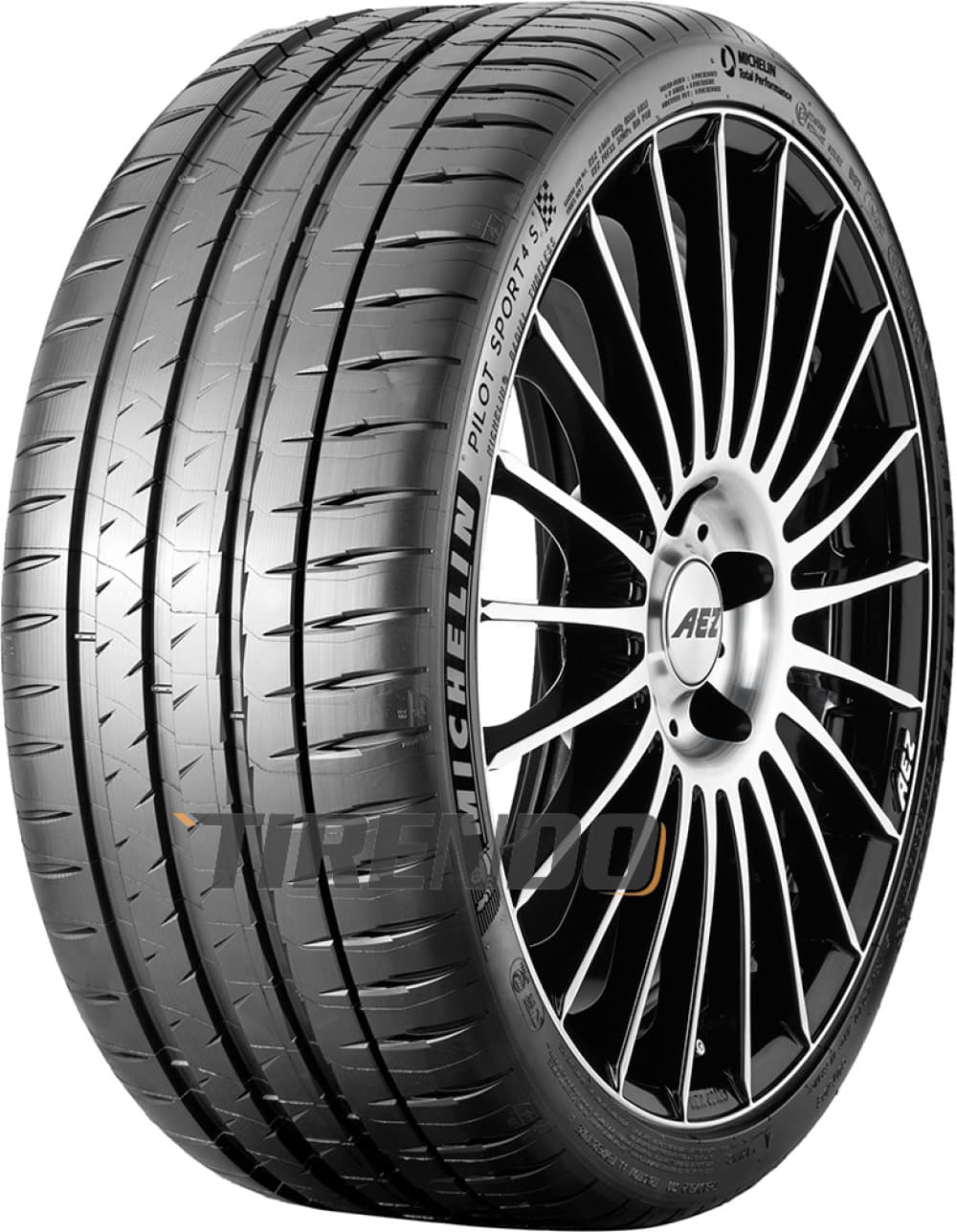 Michelin Pilot Sport 4S ( 225/45 ZR19 (96Y) XL EV Suitable, med fælgbeskyttelses liste (FSL) )