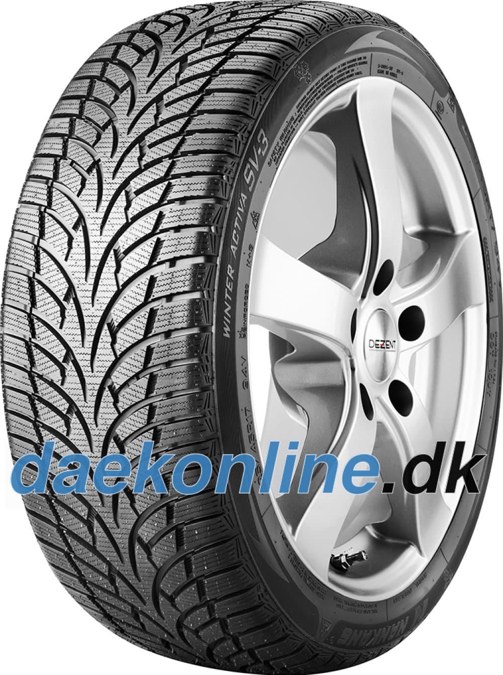 Nankang Winter Activa SV-3 ( 235/50 R17 100V XL, med fælgbeskyttelse (MFS) )
