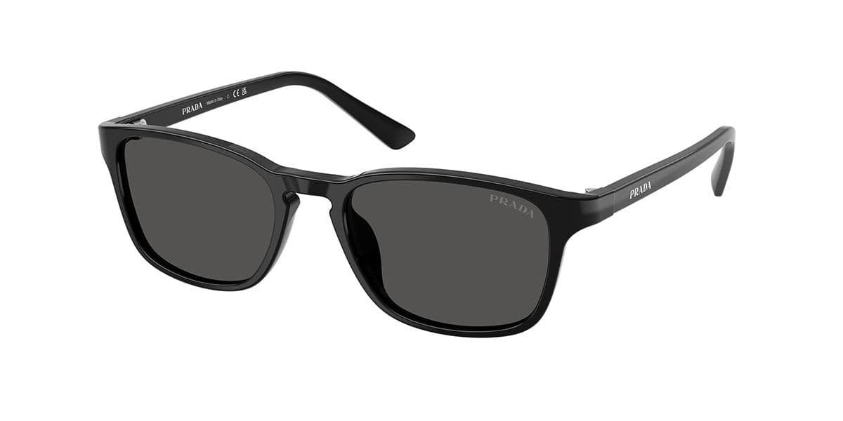 Prada PR D13SU 16K08Z 52 Solbriller Mænd Black