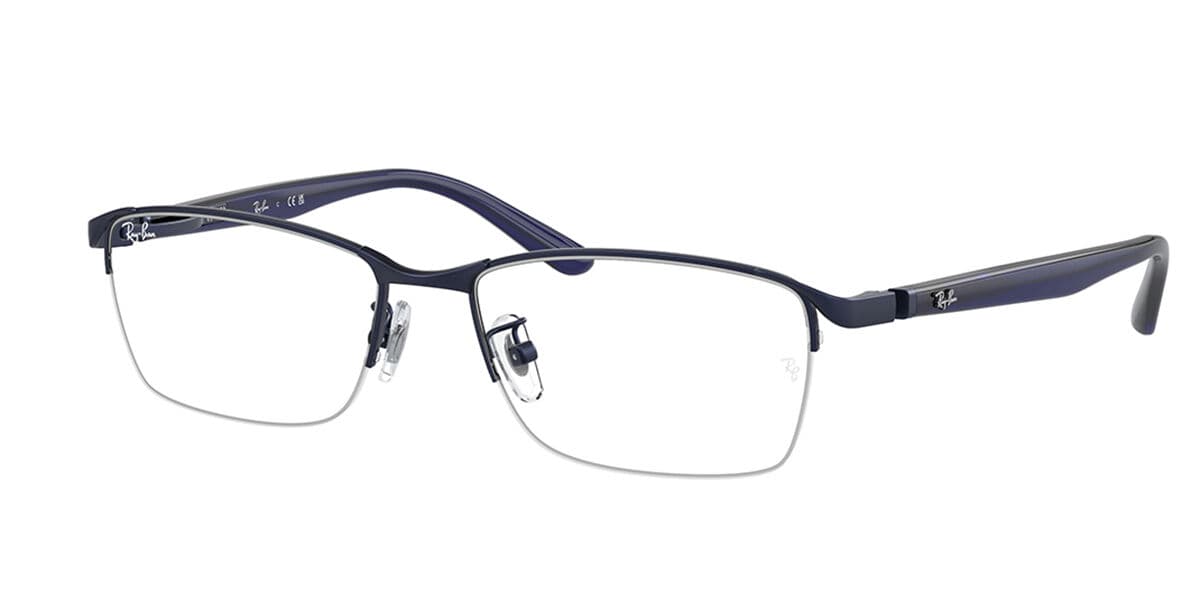Ray-Ban RX6501D Asian Fit 3076 55 Briller Mænd Blue