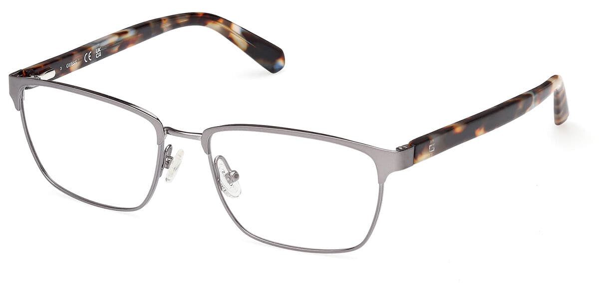 Guess GU50091 009 57 Briller Mænd Silver