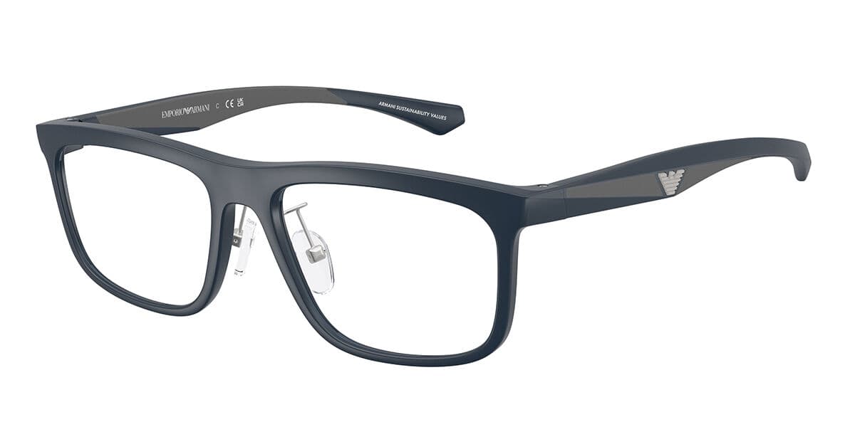 Emporio Armani EA3246F Asian Fit 6185 55 Briller Mænd Blue