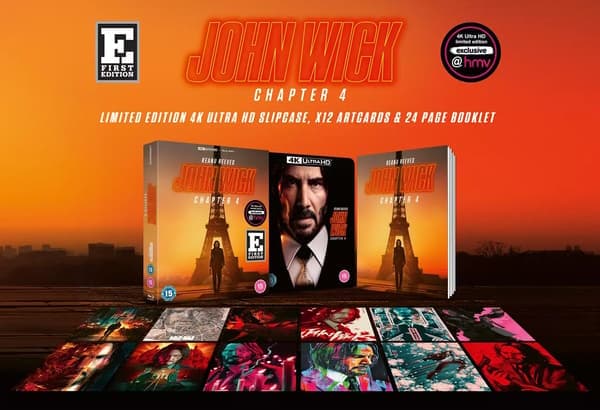 John Wick: Chapter 4 Limited Edition (hmv Exclusive) - First Edition [15] 4K UHD