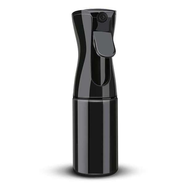 UNIQ Forstøver Sprayflaske til Frisør og Styling - Mist Spray - Sort - 300 ml