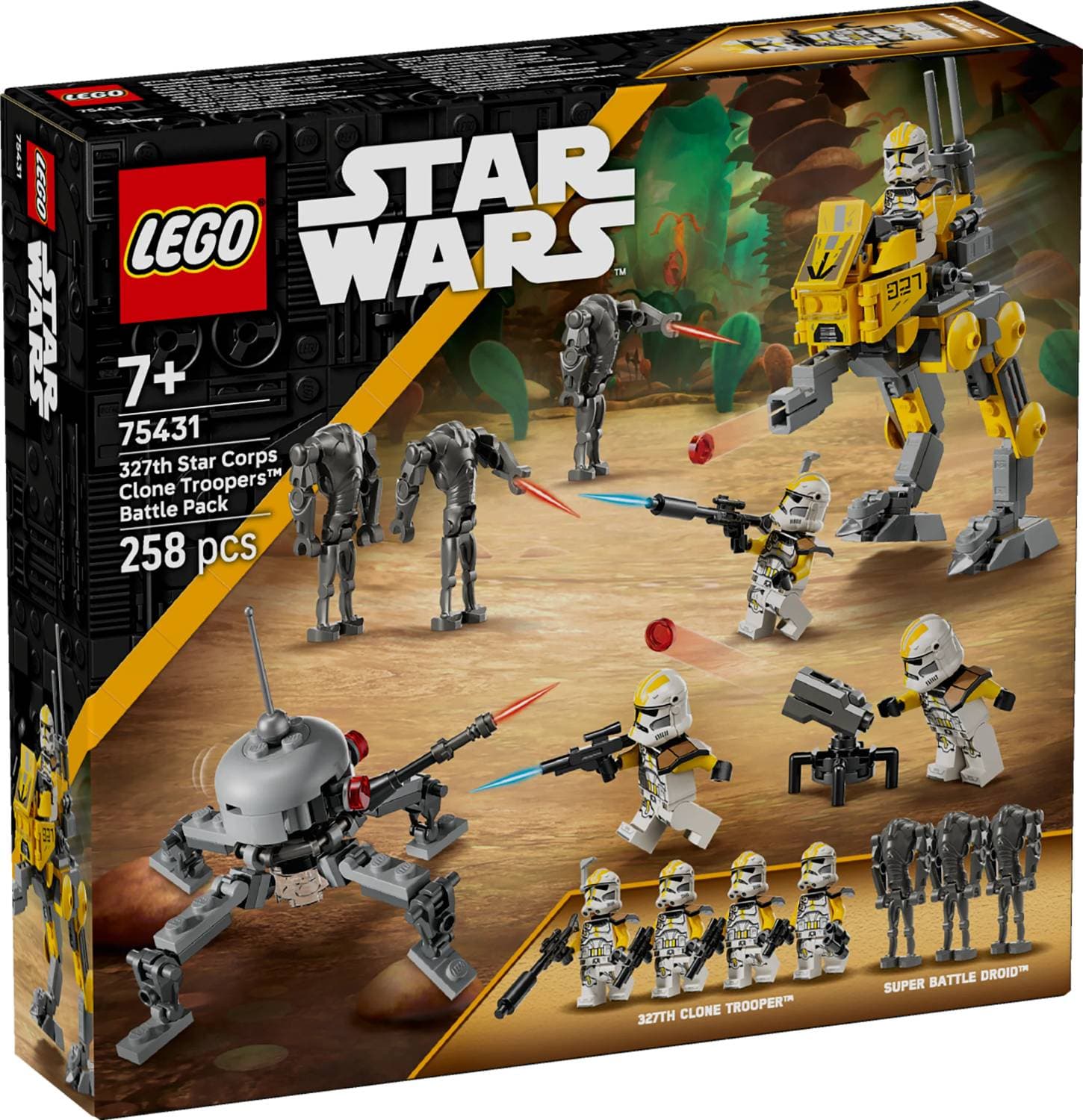 LEGO® Star Wars 327th Star Corps Clone Troopers Battle Pack 75431