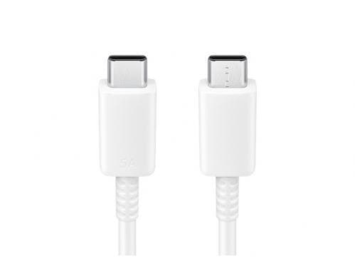 Original Samsung USB-C til USB-C-kabel 5A - 1M - Hvid