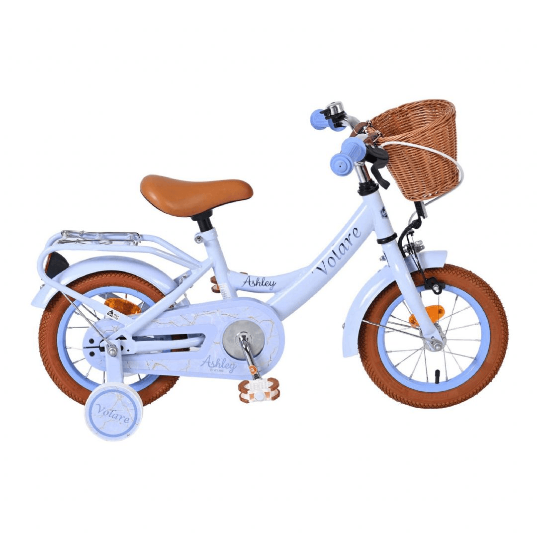 Ashley cykel 12 tommer Blå Børnecykel 512377