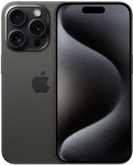 Begagnad iPhone 15 Pro 256GB Svart Grade A