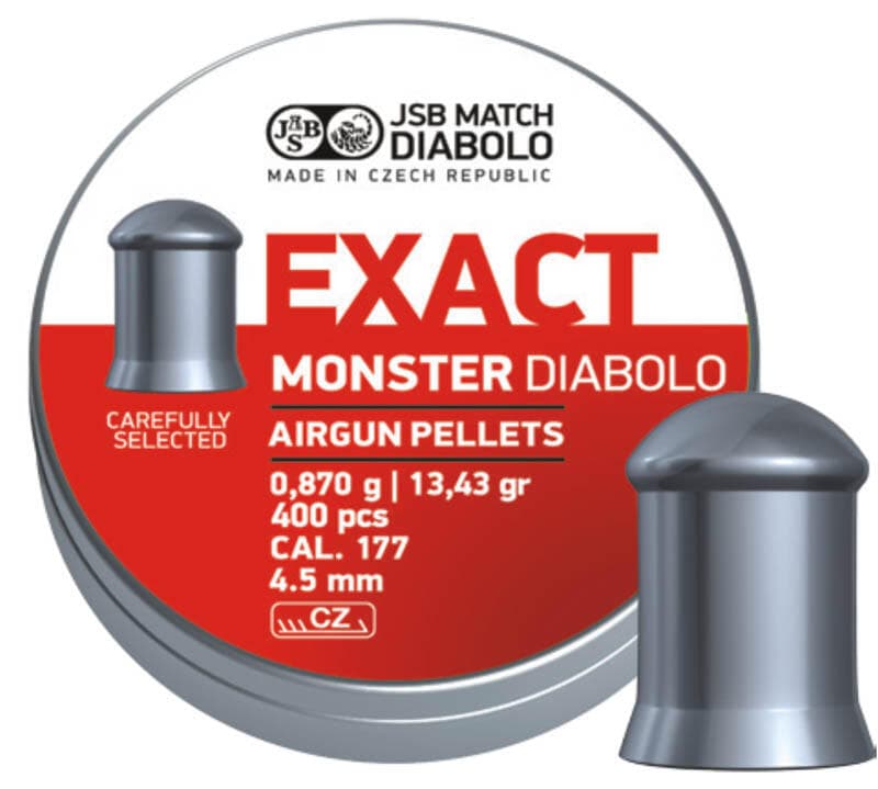 JSB Match Diablo Exact Monster 4,52mm, 400stk