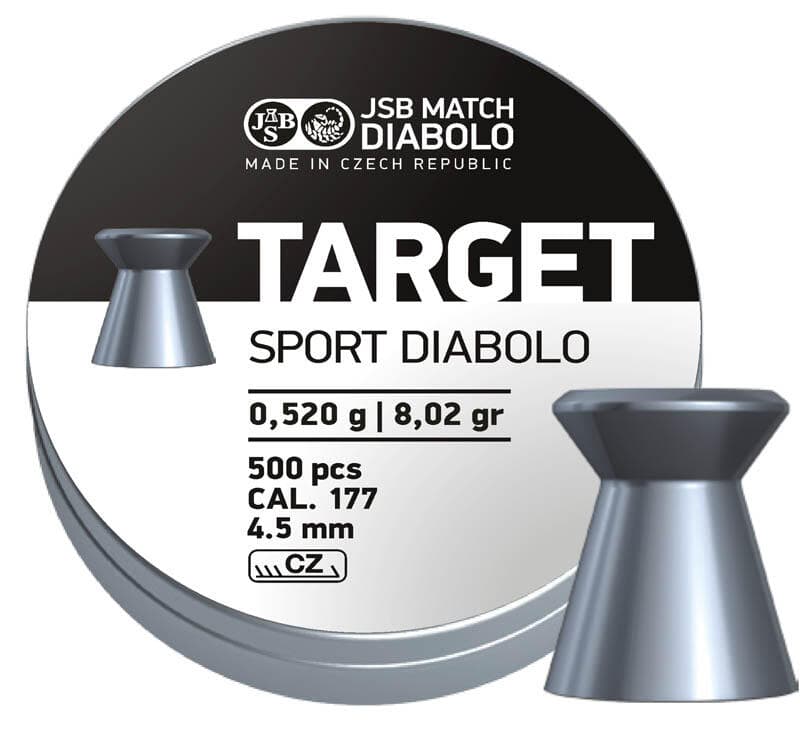 JCB Target Sport Diabolo 4,5mm - .177cal. 500stk