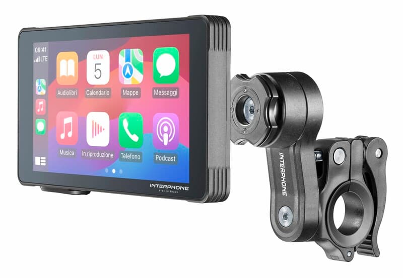Interphone Ridesync 55 Display CarPlay, Android Auto