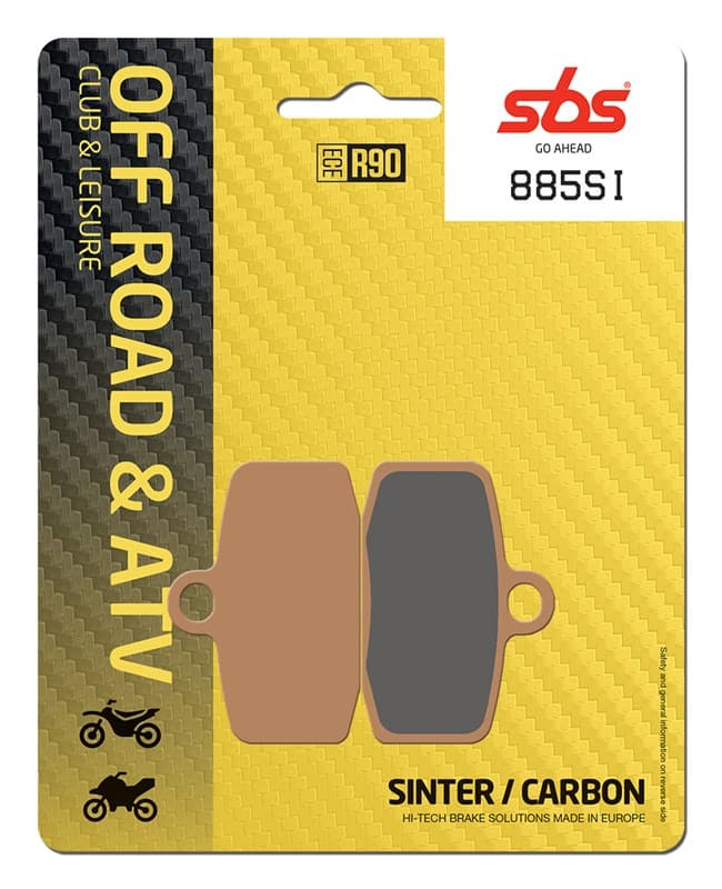 SBS Bremseklodser 885si For/Bag til KTM SX 85 Šrg.12-20