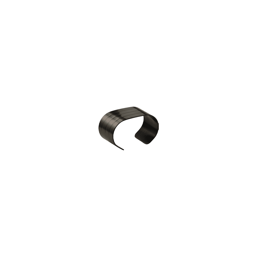 Raw servietring 4-pak - Mat sort