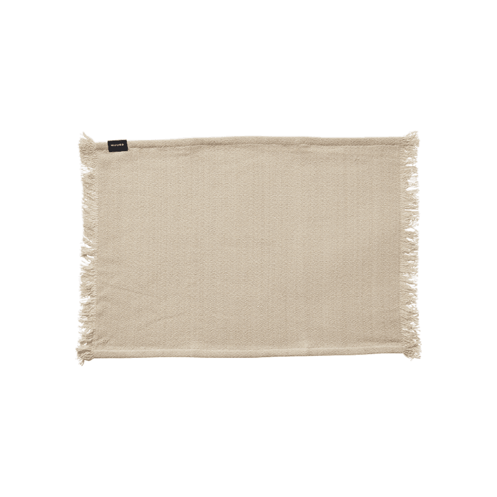 Umami dækkeserviet 50x36 cm - Grå/sand