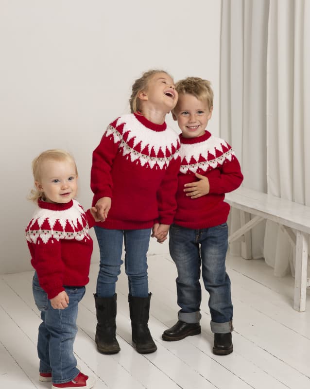 Genser - Viking Design 1926-6 Kit - 2-12 Šr - Viking Alpaca Storm, fra Viking