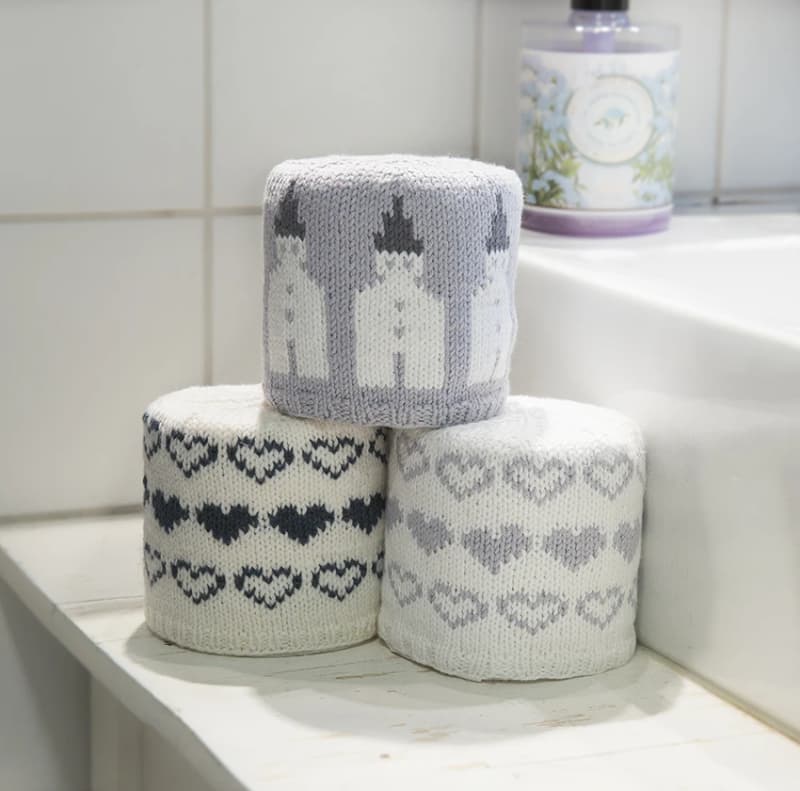 1 stk toiletrulleholder, snemand - Viking Design 1715-26C Kit - 10x10x35 cm - Viking Bjørk, fra Viking