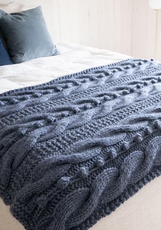 Ask tæppe - Viking Design 2427-1A Kit - 96 x 150 cm - Viking Snorre, fra Viking