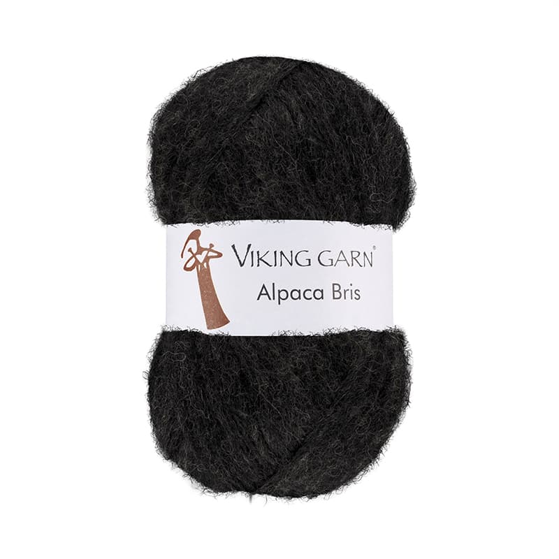 Viking Bris - 317 Koksgrå, Alpacagarn, fra Viking
